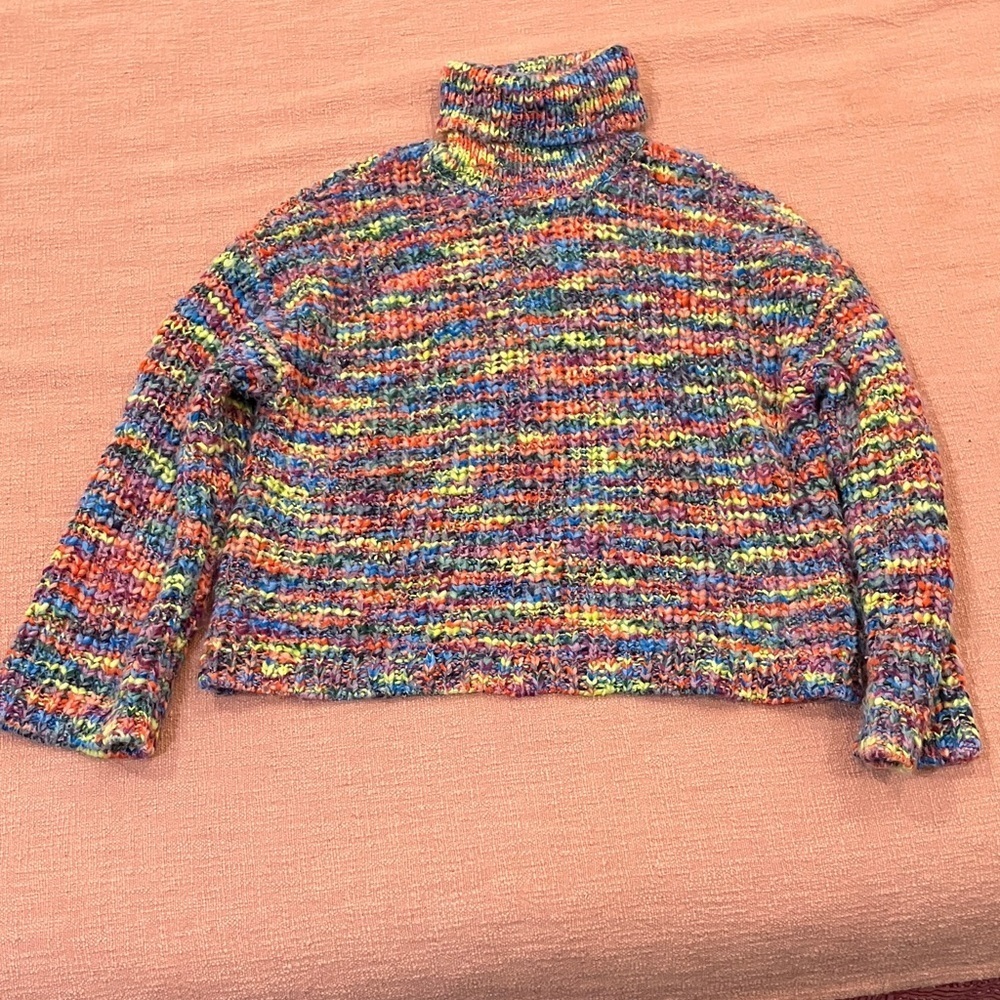 Chunky Turtleneck Sweater wm’s med (may fit large also IMO)